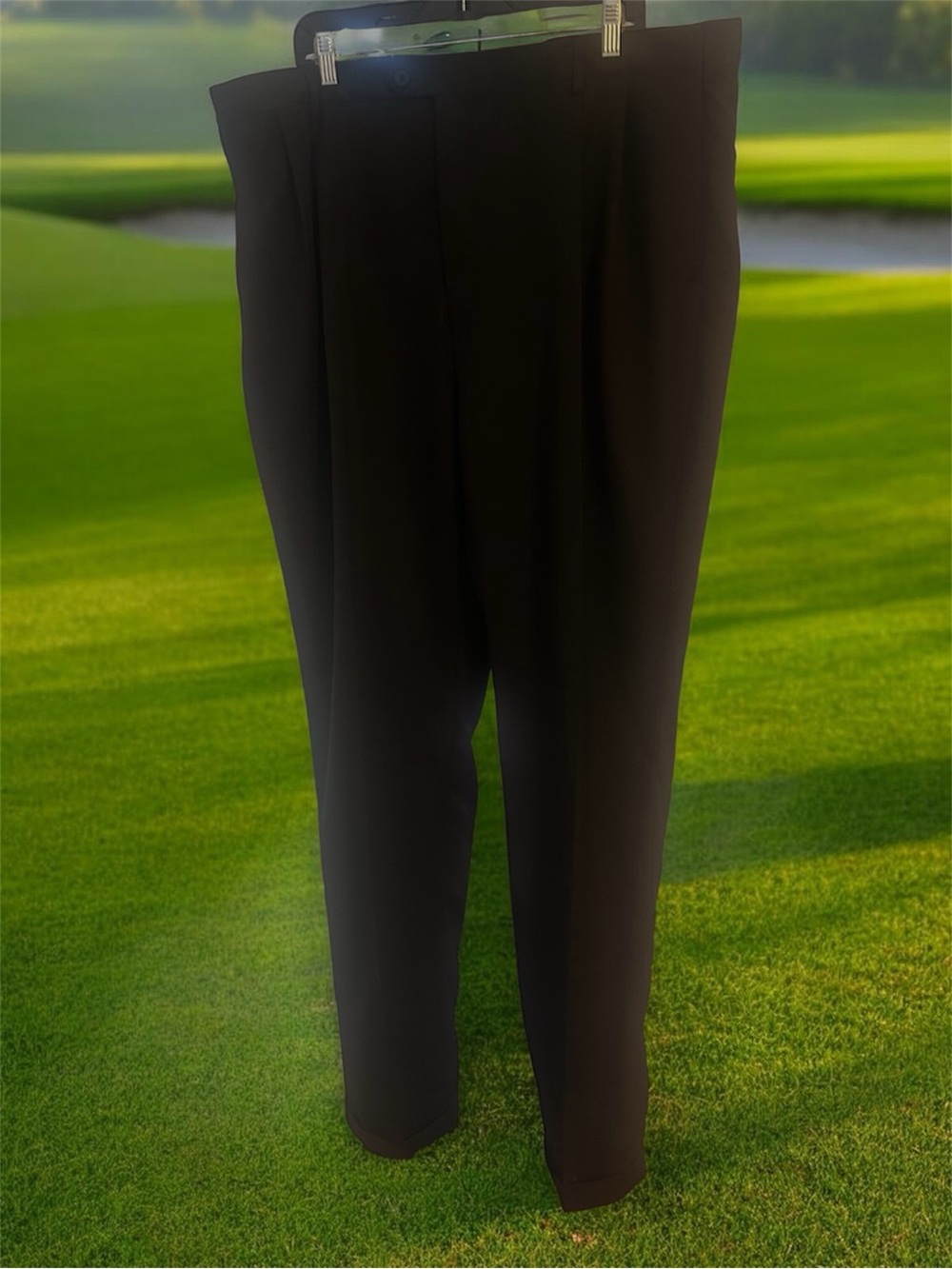 Jos. A. Bank David Leadbetter Golf Pants Black 44W x 36L NWT Easily Altered